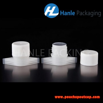 Dia 22mm water spout cap, granule flexible pouch spout cap for pouches - HL220W Dia 22mm water spout cap, granule flexible pouch spout cap for pouches - HL220W